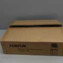 FURFUN Makeup Organizer Storage Cart with Drawers, Floor Rolling Skincare Vanity Organizer Mobile Cosmetic Display Case Stand for Makeup Brushes, Nail Polish, Perfume Organizer for Women Matte White