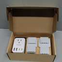 International Travel Adapter Set, US to UK/EU/South Africa/India Universal Power Adapter- 4 AC Outlets 4 USB Ports (2 USB C), Travel Plug Adapter Kit Include Type G/C/M/D Detachable Plug