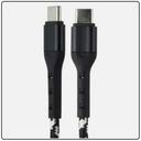 ZGEAR 10FT USB-C to USB-C Braided Cable - Black / Silver