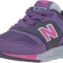 New Balance Boys' 997h Bungee Lace Sneakers (2 Infant, Interstellar/Magenta Pop)