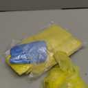 12 Pack Clear Rain Ponchos with Hood for Adults, Family, 3 Colors 51.1 Inches Emergency Raincoats