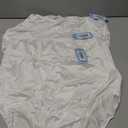 Dixie Belle 719 Scallop Trim High Waist Full Coverage Panty (3 Pack) (14, White), Size 9