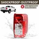 Halogen Type Tail Light Rear Lamp Assembly Compatible for 2024 2025 ford ranger XL Right Passenger Side N1WB-13402-FF