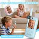 Toys Kids Walkie Talkies: Rechargeable Long Range for Boys & Girls Age 3-12 Outdoor Camping
