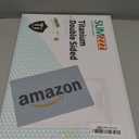 Titanium Cutting Board for Kitchen, Cutting Board Double Sided Food Grade, Pure Titanium/PP, Easy to Clean Large Size 16”×11”