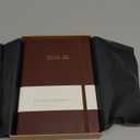 Wykeham's Executive 2025-26 Daily Journal Planner  Mid-Year Academic Diary (Conker, 8.5"5.5")