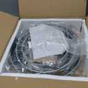 Okllen 3 Tier Serving Tray, Galvanized Metal Cupcake Stand Vintage Dessert Appetizer Stand, Rustic Home and Garden Display Stand for Country Farmhouse, Kitchen, Indoor, Outdoor Use