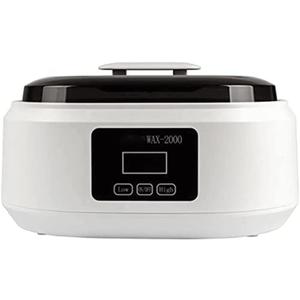 Wax Warmer, Portable Electric Hot Wax Warmer for Hair Removal with See-Through Cover-Teal 2L Large Capacity Paraffin Spa Wax Bath