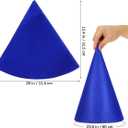 Beaupretty 4Pcs Felt Cone Gnome Hats Christmas Dwarf Hats for Halloween Birthday Party Cosplay Costume Accessory