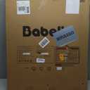 Babelio Baby Gate for Doorways and Stairs, 26-40" Auto Close Dog Gate, PressGuard C5, Easy-Install Pressure Mounted Satey Door, No Drilling Safety Gate for Child and Pets, Black