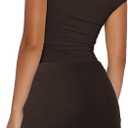 Skirt Sets Women 2 Piece Outfits - Sexy Two Pc Off The Shoulder Tank Crop Top Bodycon Mini Skirts Suits Dresses, S