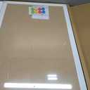 White Board for Wall, 36'' x 24'' Magnetic Dry Erase Board, Decorative Whiteboard with Plain White Wooden Frame, Hanging Writing Board for Home Office School Dorm
