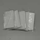 HMASYO Christmas Stocking Holders for Mantle Set of 2, White Heavy Duty Iron Stocking Hangers Base, Low Profile Weighted Stocking Holder Hooks for Fireplace Tabletop Shelf Christmas Decoration