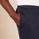Amazon Essentials Men's Relaxed Straight Leg Fleece Open Bottom Sweatpant, Large