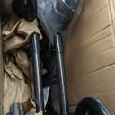 Drive Medical TR39E-SV Lightweight Folding Transport Wheelchair with Swing-Away Footrest, Silver (Pack of 1)