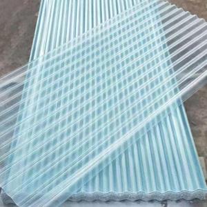 Clear Polycarbonate Roofing Sheet, Splicable Corrugated Plastic UV Resistant Greenhouse Shed Canopy, Transparent Insulation Day Lighting Panels, Easy Cut Covering Panel (Transparent, 3.28'x32.8')