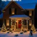 SURAIELEC 10.5'' Battery Operated Window Candles with Remote, Timer, Dimmer, 5000K Cool White LED Candle with Holder, Xmas Candle for Window, Matte Black, 4-Pack (Rechargeable Battery Not Compatible)