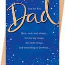 5 x Father's Day Card Gift for Dad, Fathers Day Card from Son Daughter