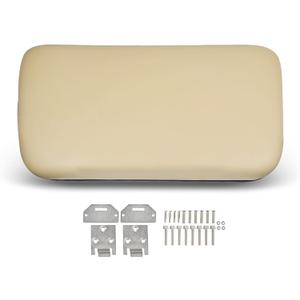 Waltyotur Tan Golf Cart Front Seat Bottom Replacement for EZGO Medalist TXT 1994-2013 Gas Electric Golf Cart