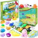 Advent Calendar 2025 Mochi Squishy - 24 Days of Christmas Countdown Calendar, Contains 24 Mochi Squishies Assorted Animal,Gift Ideas for Boys Girls and Teens Christmas Party Favor