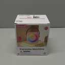 Mini Karaoke Machine, Portable Bluetooth Karaoke Speaker with 2 Wireless Microphones and Party Lights for Kids and Adults, Birthday Gifts for Girls Boys Family Home Party (Black 2 Mics)