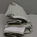 Joydeco Blackout Curtains for Bedroom - 108 Inch Long 100% Light Blocking 2 Panels Sage Green Drapes, Thermal Insulated Room Darkening Curtains, Linen Textured for Living Room, Rod Pocket & Back Tabs