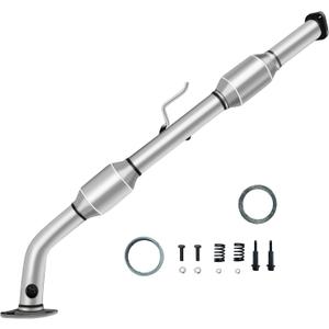 FortunaFlow Catalytic Converter Compatible with Toyota Tacoma 2005-2015 2.7L Rear, Replace 54702, 174100C100(EPA Compliant high flow standard)