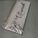 4 Wooden Wall Art Plaques - Large Bathroom Decor for Home Spa & Laundry (black)