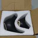 Notakia Small Birds Statues Home Decor Modern Style Decorative Ornaments for Living Room Decor, Bedroom, Office Desktop, Cabinets (Black 2Pcs Birds)