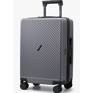 OIWAS 20 Inch Carry On Luggage, DIY Luggage with Spinner Wheels, Polycarbonate Lightweight Carry-on Suitcases with TSA Lock, Rolling Carry on Luggage Airline Approved, Grey