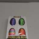 3D Printed Dragon Eggs with Dragon Inside  Fantasy Tabletop Decor, 3D Printing Toys for Kids & Adults  Unique Desktop Decoration & Collectible  Christmas Ornament & Stocking Stuffers (4 Pack)