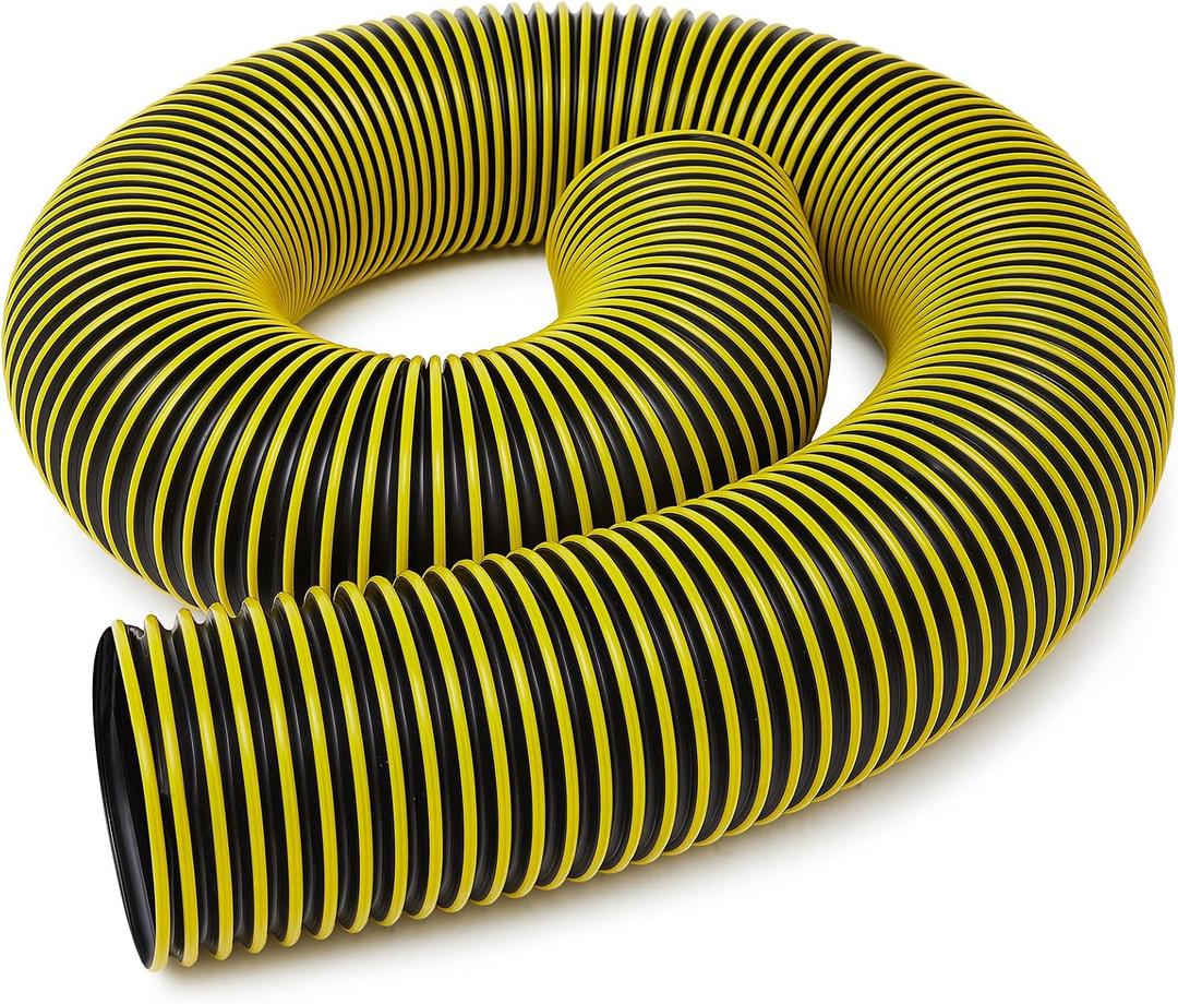 Riakrum Leaf Vac Hose TPE Lawn Vacuum Hose Replacement, 8 in 8 Feet