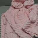 Yurhap Premium Robes for Women - Super Soft Cozy Fleece Womens Robe Plush Long Bathrobe (Large-X-Large, Light Pink)