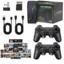 2025 New Wireless Console,Retro Stick Game,Wireless Game Stick Dongle,4K HD Plug and Play Retro Arcade TV Gaming Console with Builtin 9 Emulators,Built in 20000+Games