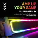 2 x LED Ping Pong Net Light, Colorful Table Tennis Net Light with Remote Controlled for Enhanced Fun in Games, Ideal Gift for Ping Pong Players (Net Not Included)