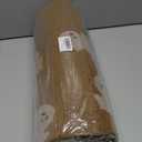 OJIA 2PCS Fall Door Mat Combo Set Halloween Doormat, 3'x5' Black and Orange Buffalo Plaid Rug and Imitation Coir Fall Doormat, Autumn Welcome Mat Outdoor Porch Decor Thanksgiving Front Door Mats