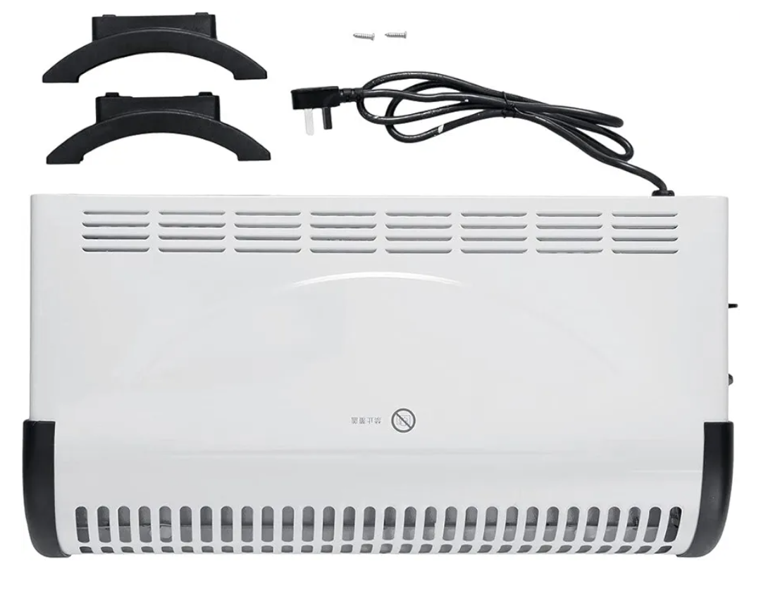 1800W 220V Electric Heater Adjustable Temperature Controller for Home Bathroom