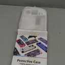 Kickstand Case for Steam Deck, Full Protective Case for Steam Deck, Fingerprint Proof Protector Case with Stand for Steam Deck (White)