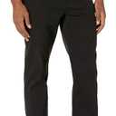 Amazon Essentials Men's Straight-Fit 5-Pocket Comfort Stretch Chino Pant (Previously Goodthreads) (32W x 36L, Black)