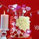 2 x Winlyn 480 Pcs Valentine's Day Heart Stickers Bulk Self-Adhesive Glitter Hearts Shaped Foam Stickers Embellishments in Red Pink White Valentine Arts and Crafts for Kids Scrapbooking Cards Gift Dcor