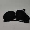 Smart & Sexy Womens Iconic Lace Push Up Bra (42C, Black Hue (Mesh))