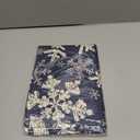 Artoid Mode Navy Blue Snowflakes Christmas Table Runner, Seasonal Winter Holiday Kitchen Dining Table Decoration for Home Party Decor 13x72 Inch