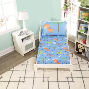 EVERYDAY KIDS Dinosaur Toddler Sheets Set 2 Piece