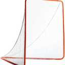 Franklin Sports Official Size Lacrosse Goal - Portable Steel Backyard Lacrosse Net for Kids + Adults - Lax Training Equipment - 72" x 72"