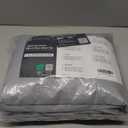 LuxClub 4 PC California King Size Sheet Set Deep Pockets 18" Wrinkle Free Cooling Sheets Machine Washable Hotel Bedding Silky Soft - Light Grey California King