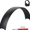 Beat Studio 3 Headband Replacement Parts as Same as Stock Arch Band Repair Kit Compatible with Beats by Dre Studio 3/A1914 and Studio 2 Wired/Wireless (B0500/B0501) Over-Ear Headphones (Matte Black)