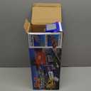 SpringFlower Carrier Truck Race Track Toys, Boy Toys for 3 4 5 6 Years Old Boys with Lights Sounds, Transporter Race Track with 6 Die-Cast Car, Vehicle Toy for Kids Birthday Gifts