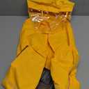 PINA Dog Raincoat, Waterproof Jacket with Hood & Reflective Strap, Lightweight Poncho with Leash Hole for Wet Weather, 2XL