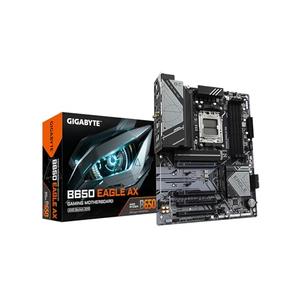 GIGABYTE B650 Eagle AX AM5 LGA 1718 AMD B650 ATX Motherboard, DDR5, Triple M.2 (1x PCIe 5.0 M.2 + 2X PCIe 4.0 M.2), USB 3.2 Gen2x2 Type-C, AMD Wi-Fi 6E, Realtek GbE LAN
