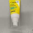 CeraVe Invisible Mineral Sunscreen SPF 50, Face Sunscreen for Sensitive Skin With Zinc Oxide & Titanium Dioxide, Vitamin E + Niacinamide + Ceramides, Oil Free, Travel Size 1.62 oz